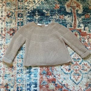 Zara Baby Beige Sweater